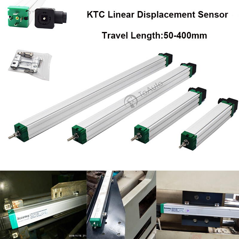 Linear Displacement Sensor Scale 50-400mm Injection Molding Position Transducer
