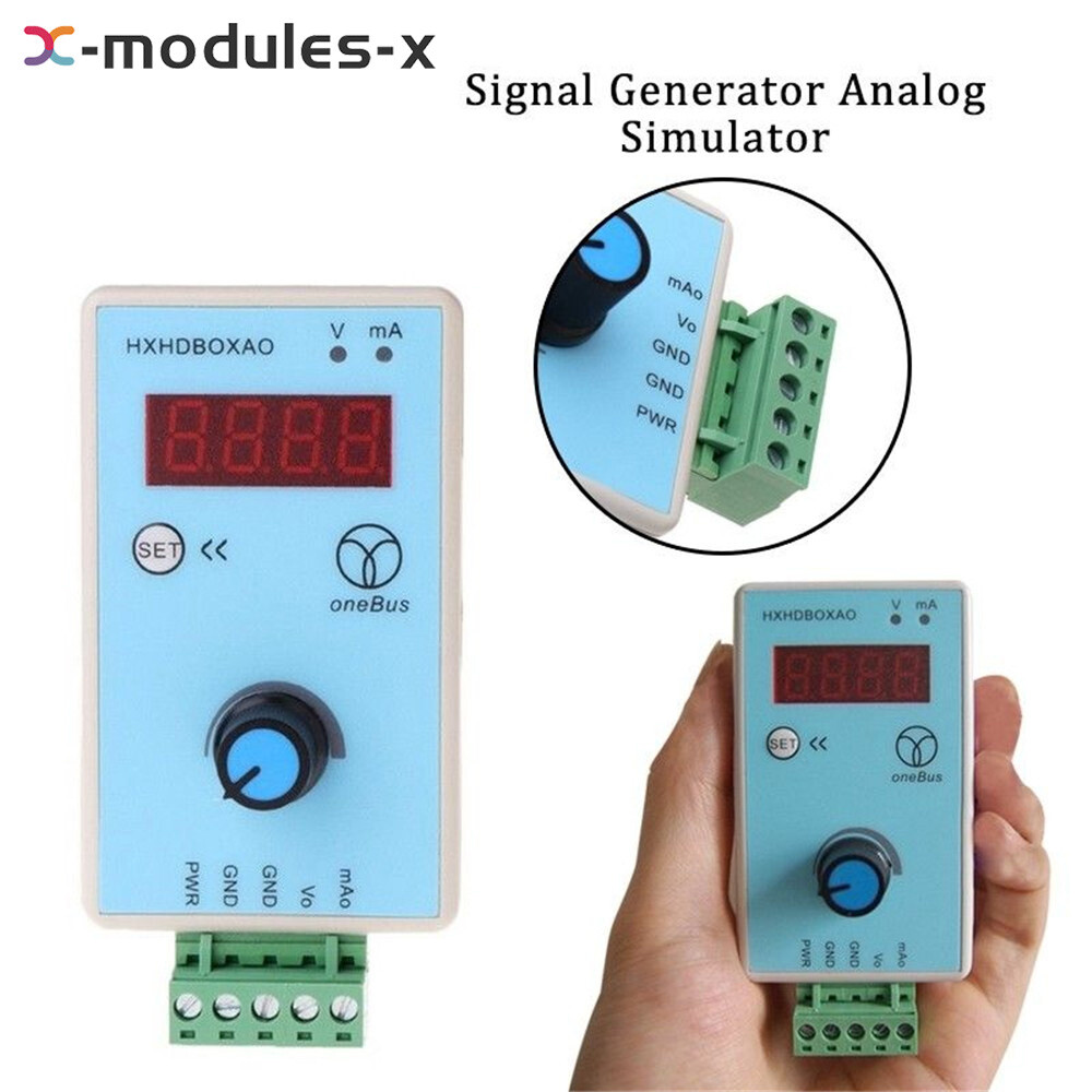 Adjustable Current Voltage Analog Simulator Output Signal Generator DC 15-26V