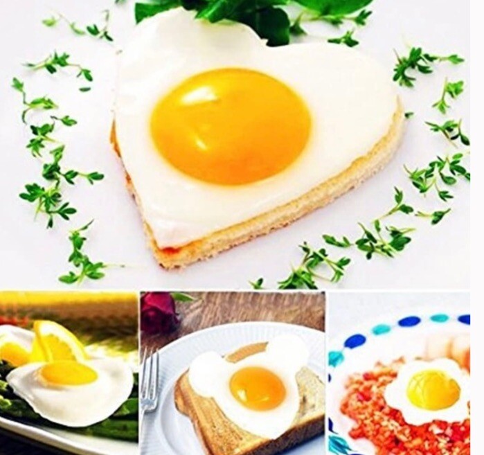 Egg/Pancake Mold Would 5 Designs Kitchen Sudios Mickey Mouse Elephant Star, +