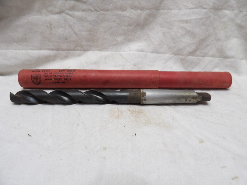 National Taper Shank 41/64" Drill Bit