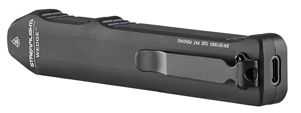 Streamlight Wedge 88810 EDC Slim Handheld LED Flashlight Black