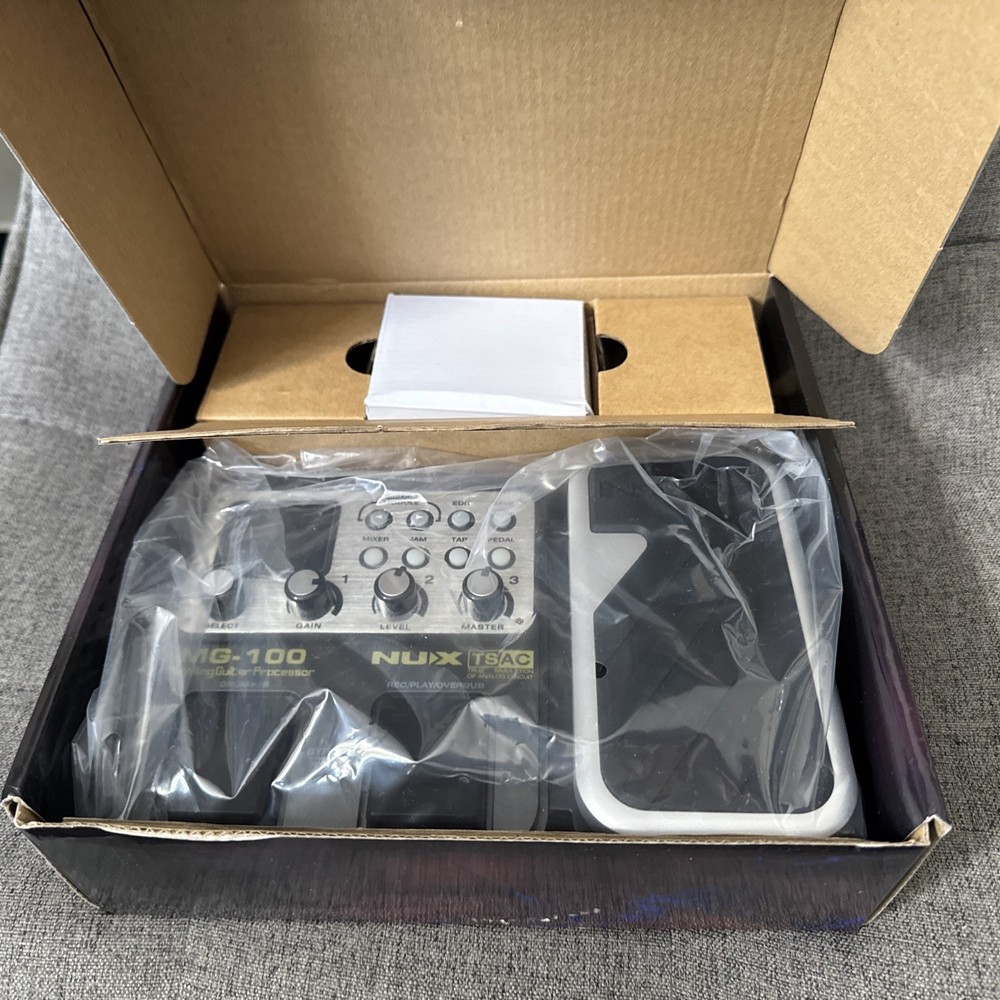 NUX MG-100 Multi-Effects Modeling Guitar Processor