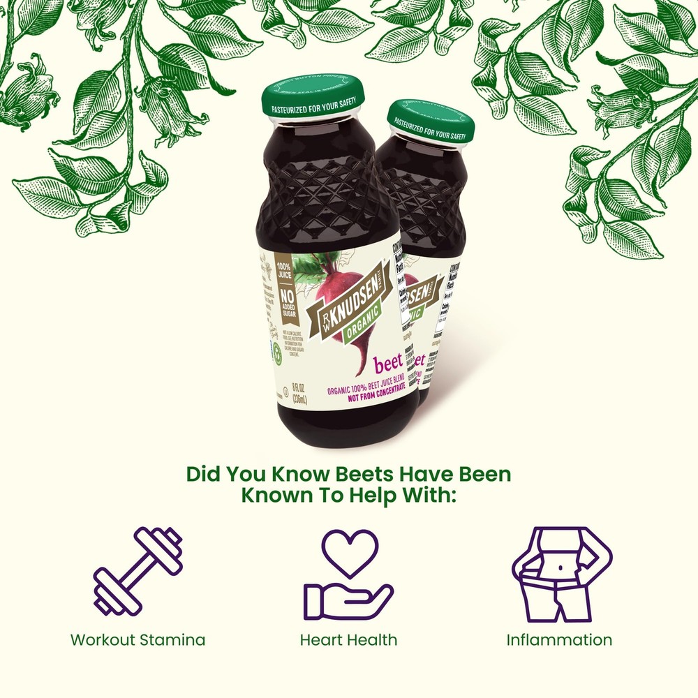 Organic Beet Juice, 8 fl oz (12 Pack)