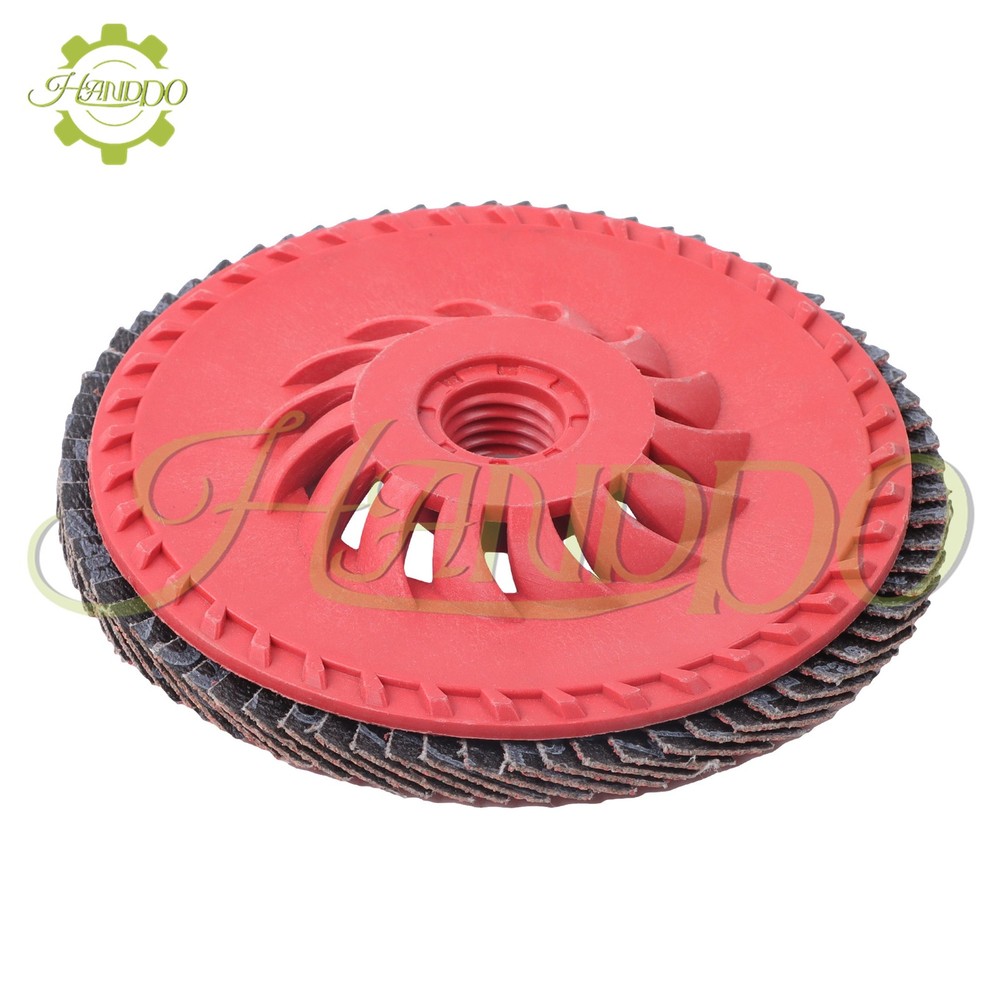10Pack 4-1/2"×7/8'' T29 60 Grit Ceramic Discs Work with Universal Angle Grinders