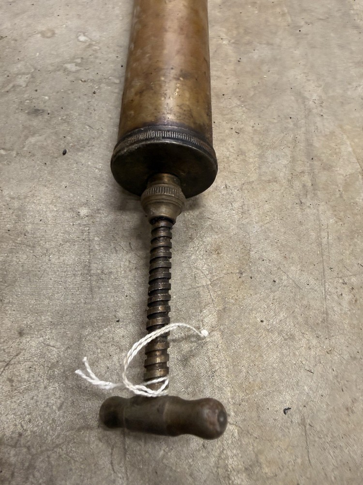 Vintage Brass Grease Gun