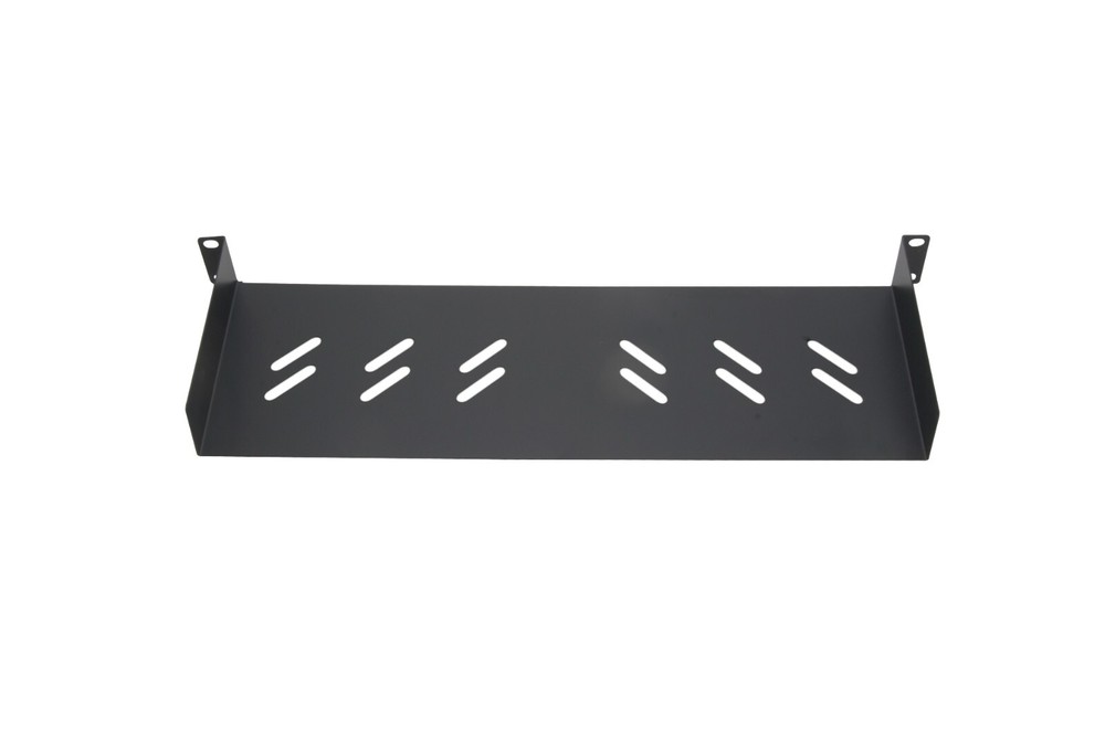 1U 19" Server Shelf Tray Vented Rack Mount Cantilever 6" Deep Depth Network