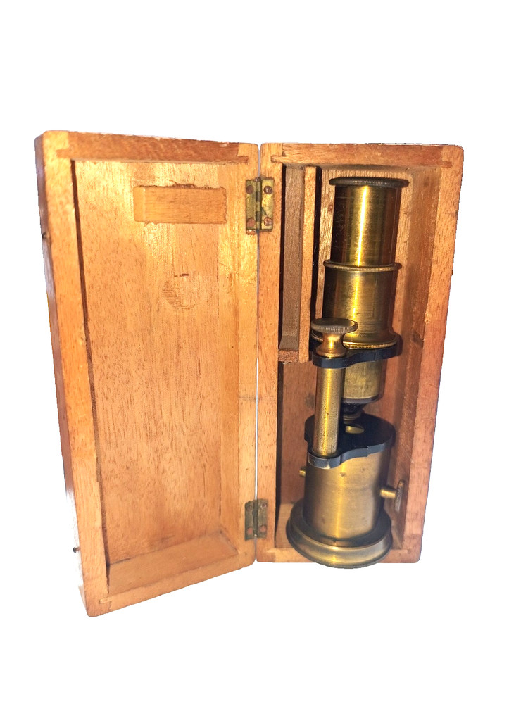 OBERHAUSER - type drum or barrel microscope Circa 1870