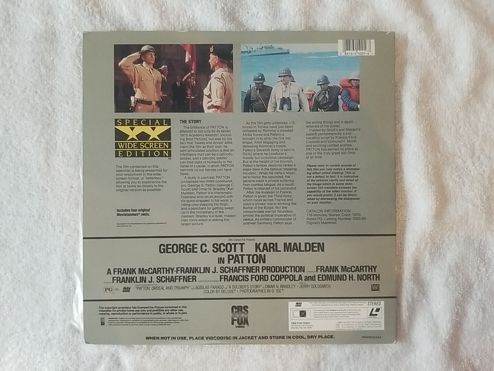 Patton LaserDisc