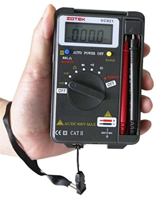 Digital Multimeter, Auto Ranging Pocket Digital Multimeter Digital Multi