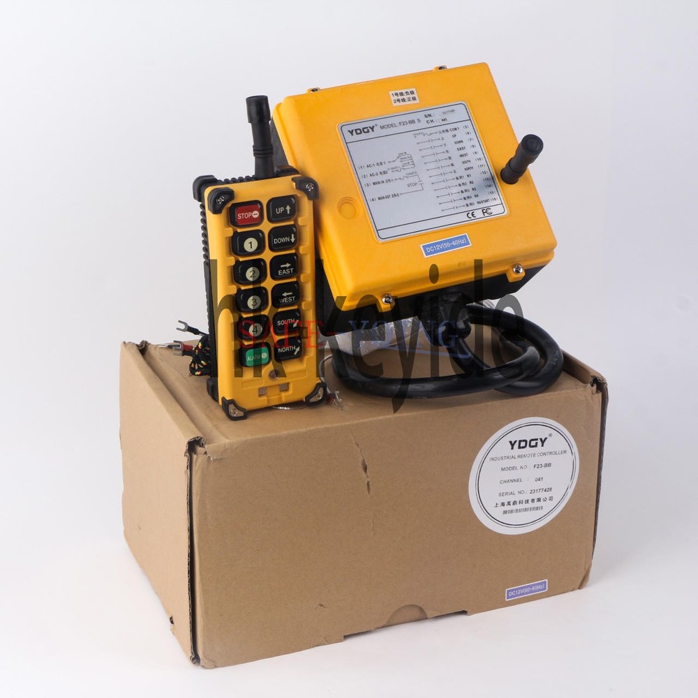 F23-BB(S) 12V 1 Transmitter +1 Receiver Industrial Crane wireless Remote Control