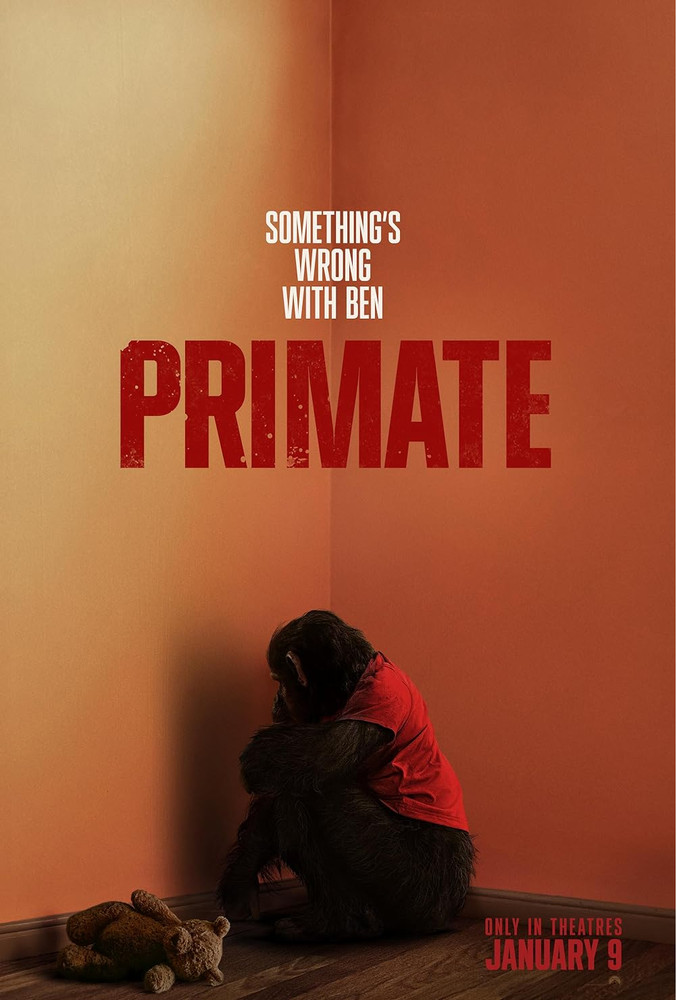 primate  ( DVD ) 2025  Region free with box