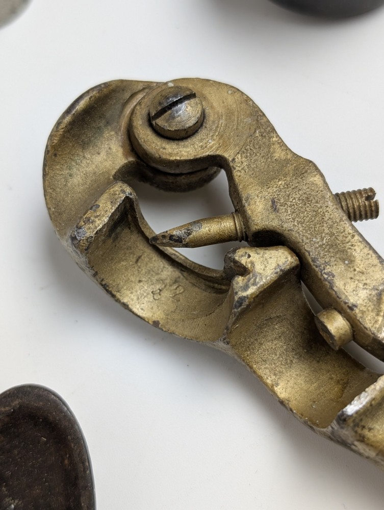 Antique black powder reloading / muzzleloading tool lot.