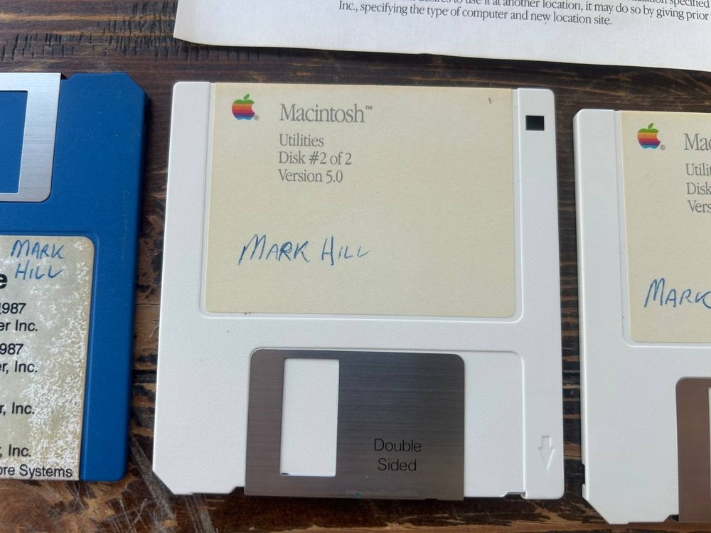Apple Macintosh System Software Update Version 5.0 Boxed w Disks Manuals