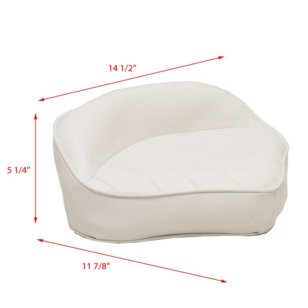 Wise Boat Seating Pro Casting Seat 8WD112BP-710 | White