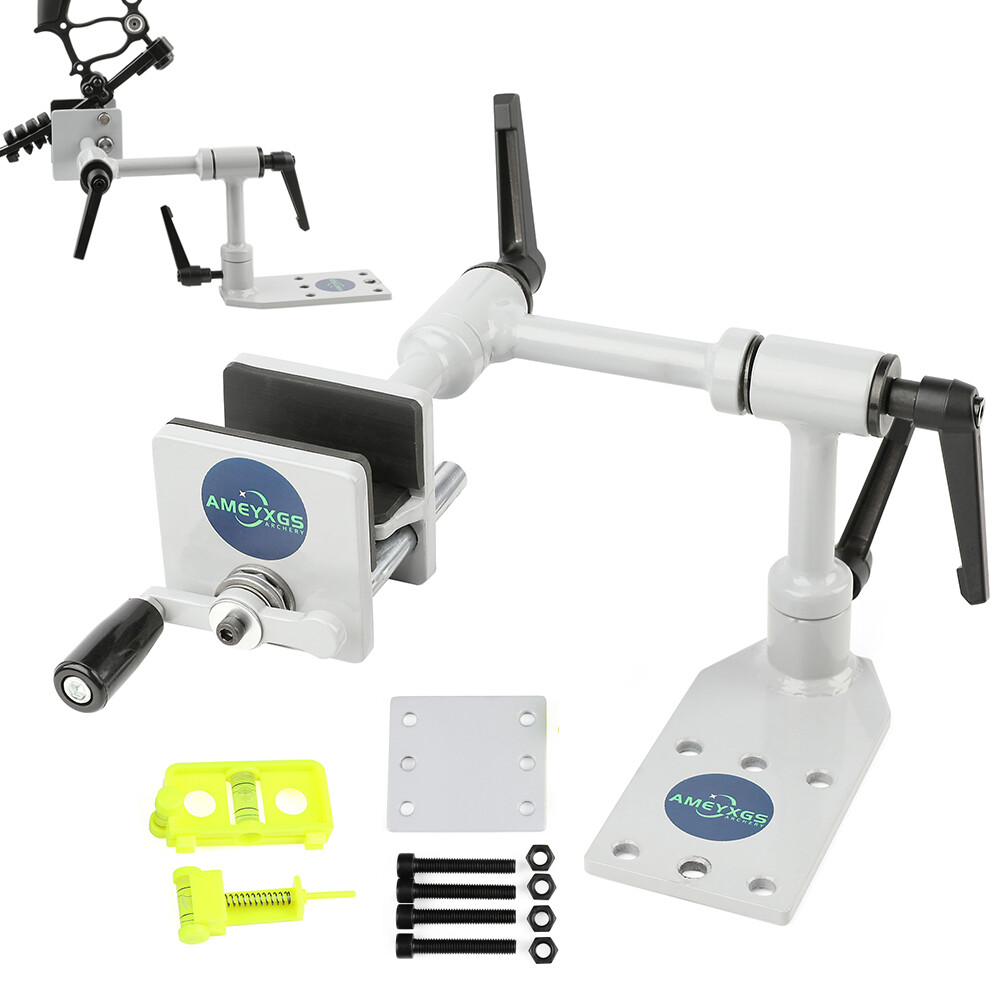 Universal Compound Bow Vise 360° Adjustable Level Tuning Kit Archery Mount Tool