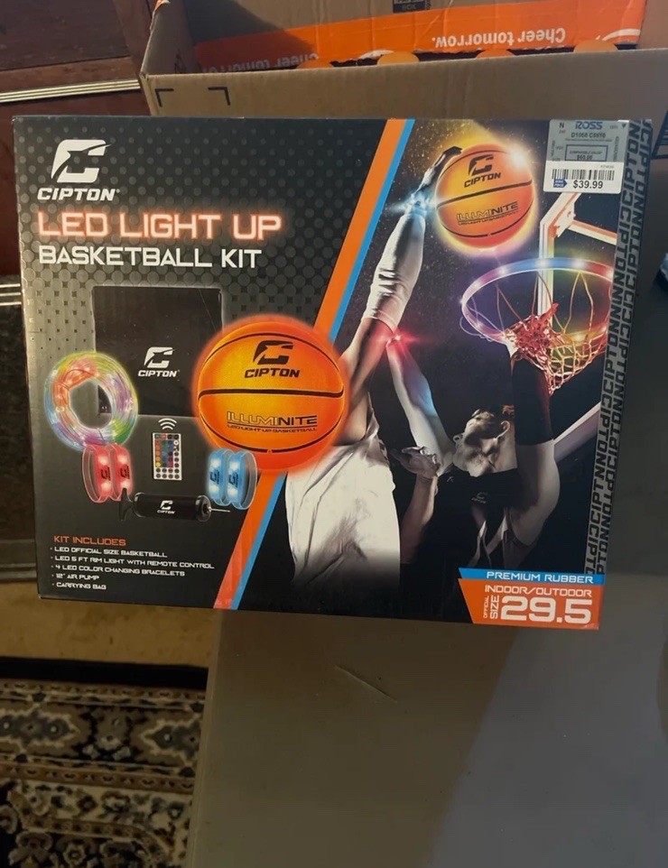 Cipton LED Light Up Basketball Kit
