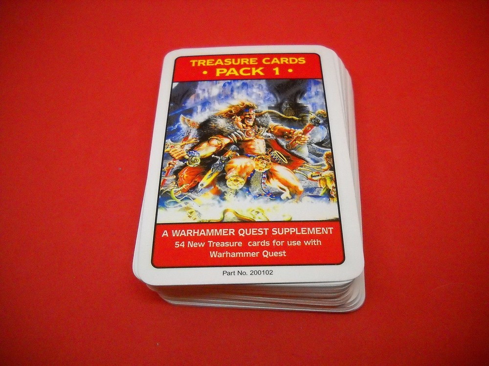 Warhammer Quest: Treasure Card Pack 1: Complete