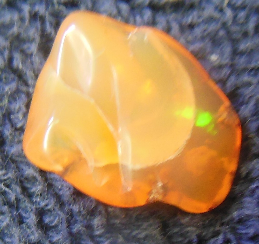 Mexican Fire Opal, 6.10ct Gemstone 17x13x6mm