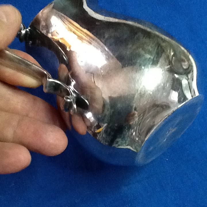 REED & BARTON 967 SILVER PLATE PINT CREAMER PITCHER 022326A