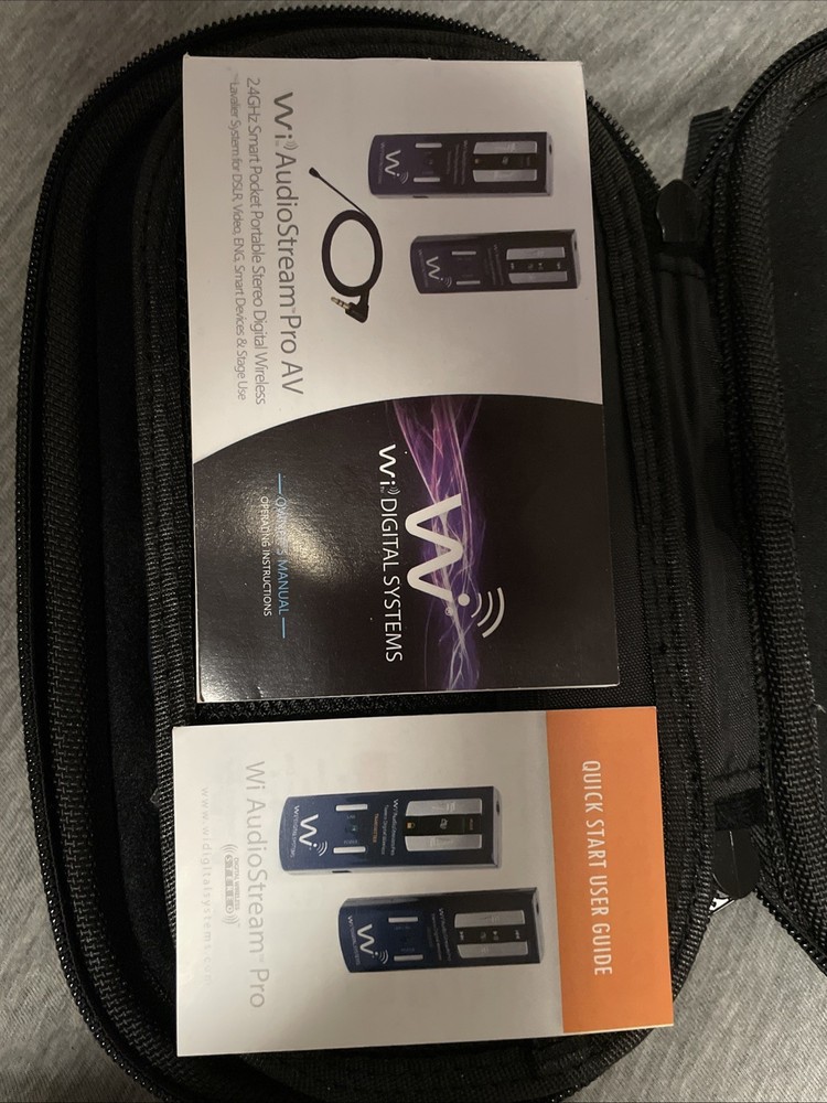 Wi Digital Systems AudioStream Pro 2.4G Wireless Lavalier System