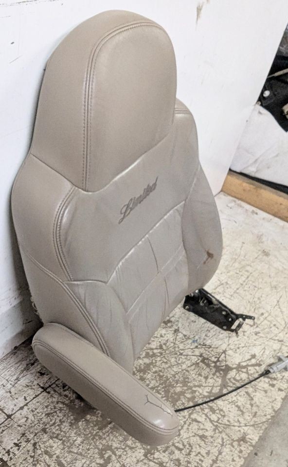 Limited Tan Leather Front Left Driver Seat Back | Fits 2000-2001 Ford Excursion