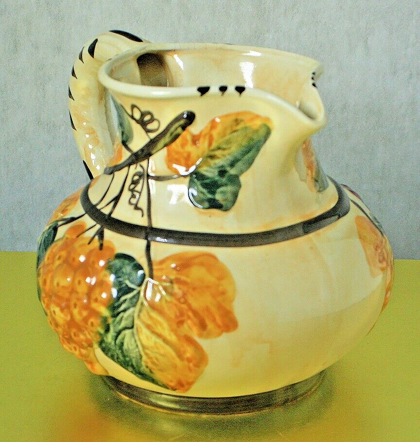 IL FALCO Hand-Painted Ceramic Pitcher