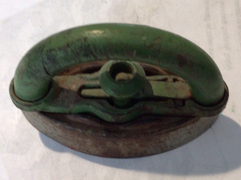 Vintage Sad Iron 3-1/2” X 2-1/2”