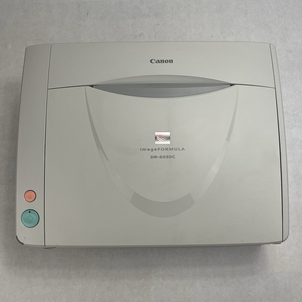 Canon Image Formula DR-6030C Sheetfed Color Document Scanner Tested