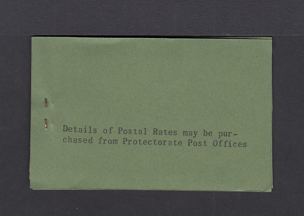 British Solomon Islands Protectorate Booklet - 1959 5/- MUH