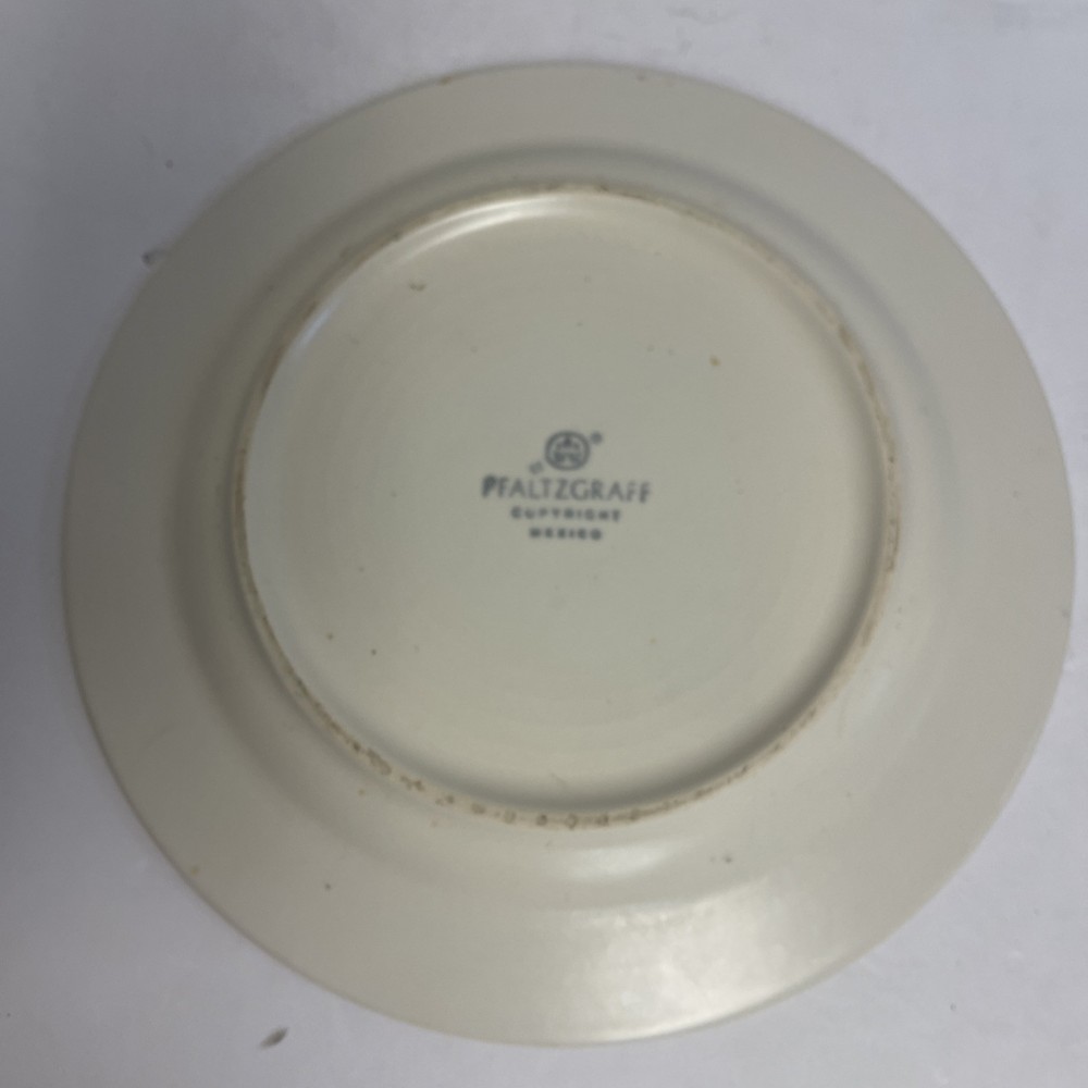 Pfaltzgraff Stoneware Dinner Plates 11” Round Mexico