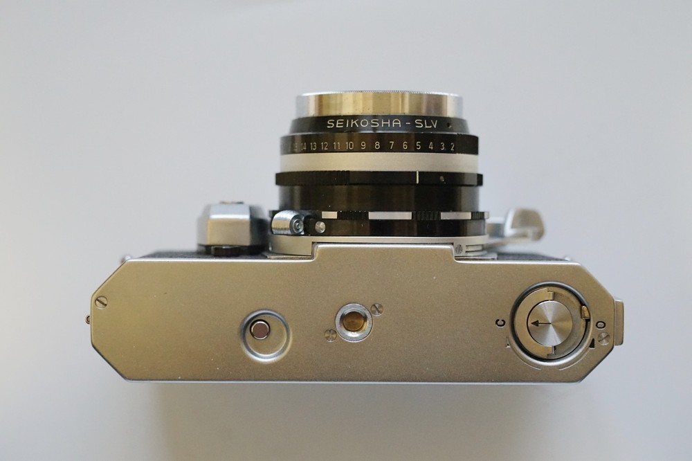 @RARE@ Full/ Half Frame Konica IIIM Rangedinder with Half Frame Adapter!