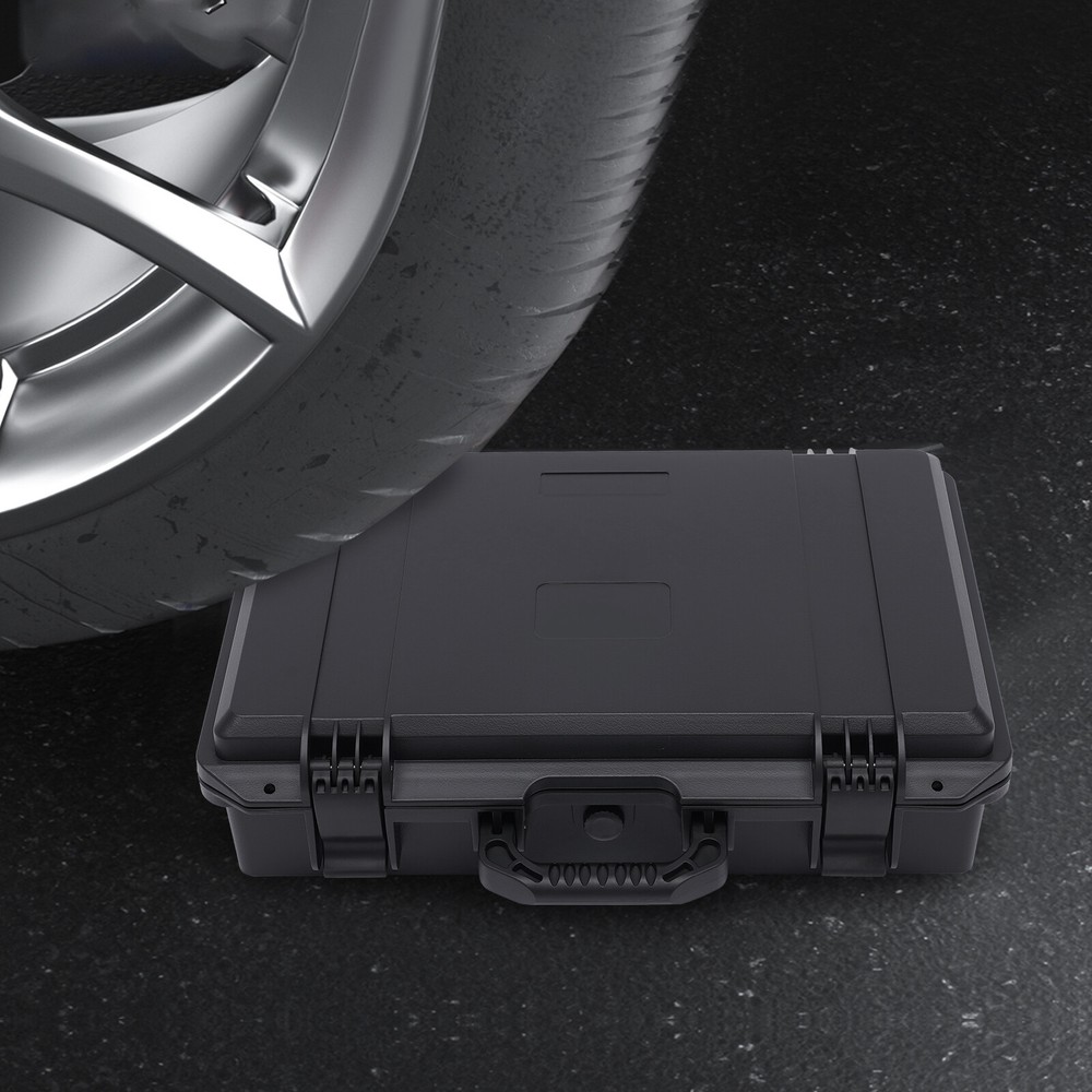 15 Slots Plastic Suitcase Display Storage Case Waterproof Watch Storage Box Case