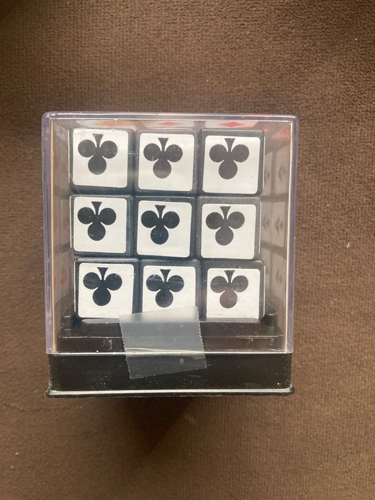 Rubic's Cube type "Wunder Block" Poker Cards Cube