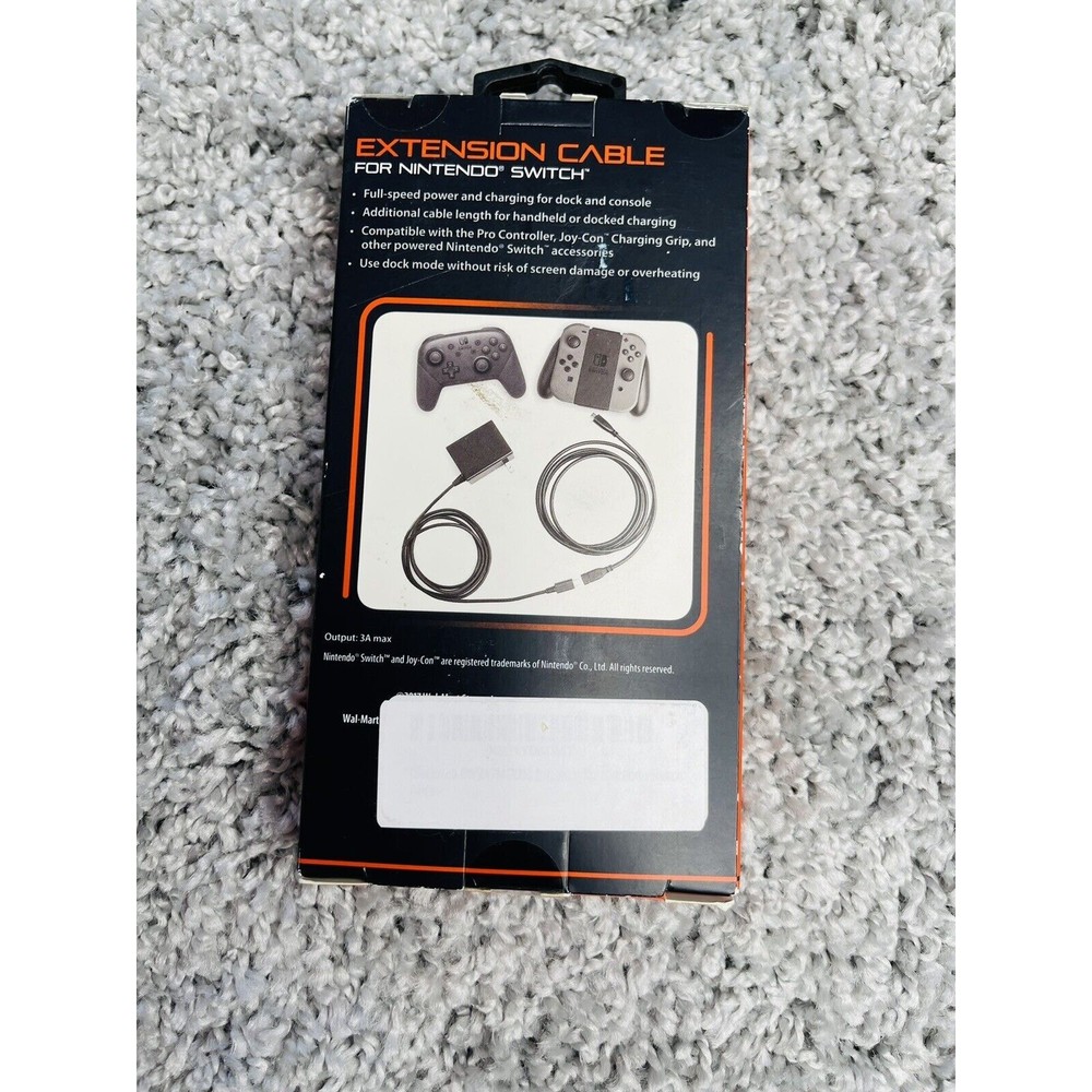 Nintendo Extension Charging Cables Switch 6' Switch Blackweb Electronics