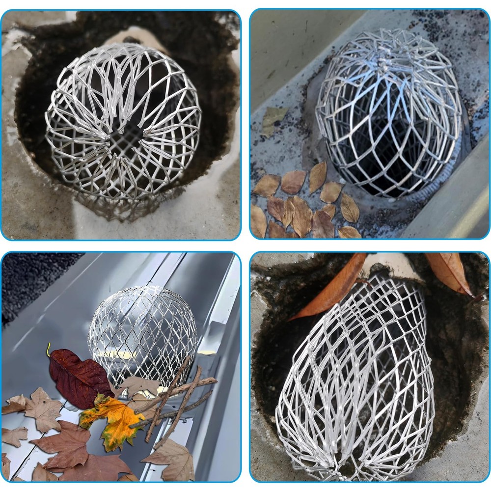Gutter Downspout Guard 8 Pack Guard Filter Strainer 3.5