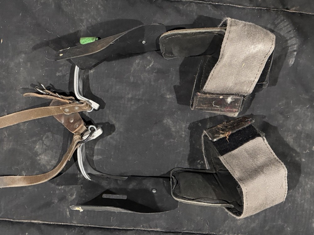 bucking ham climbing spikes gaffs