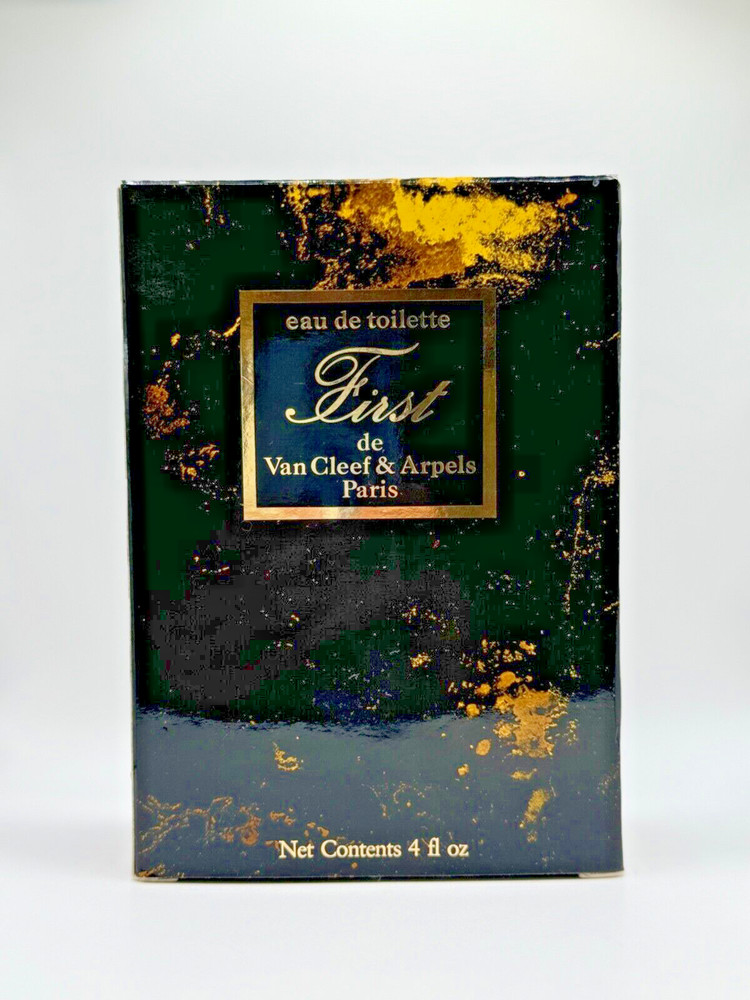 FIRST BY VAN CLEEF & ARPELS 120ML EDT SPLASH CODE-4CF (NEW WITH BOX)