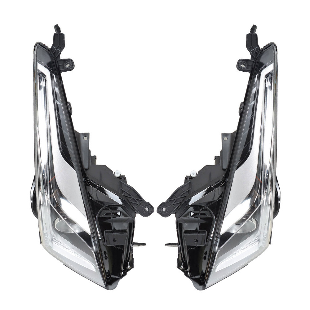 Projector Headlight Assembly Halogen For 2013-2018 Cadillac ATS Left+Right Side