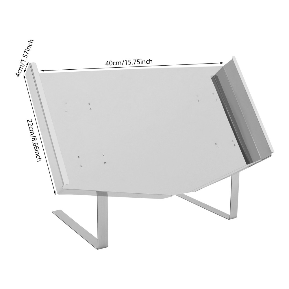 Honeycomb Frame Display Stand, Stainless Honey Uncapping Holder Frame Silver