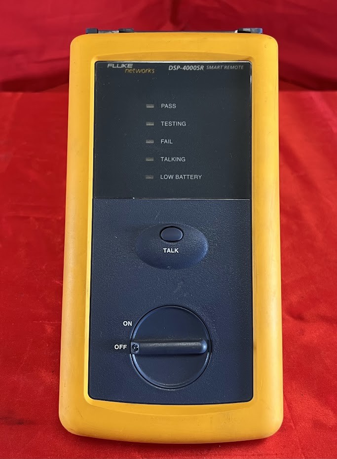Fluke Networks DSP-4000 Cable Analyzer DSP-4000SR Smart Remote