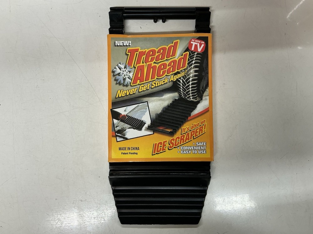 Tread Ahead Grip and snow scraper