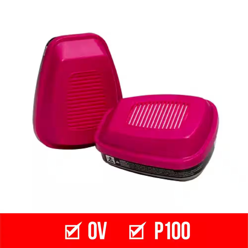 OV P100 Odor/Particulate Cartridge (1-Pair)