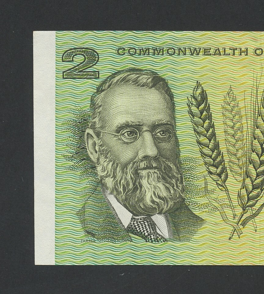 AUSTRALIA $2 1968 Krause 38c About Uncirculated Banknotes