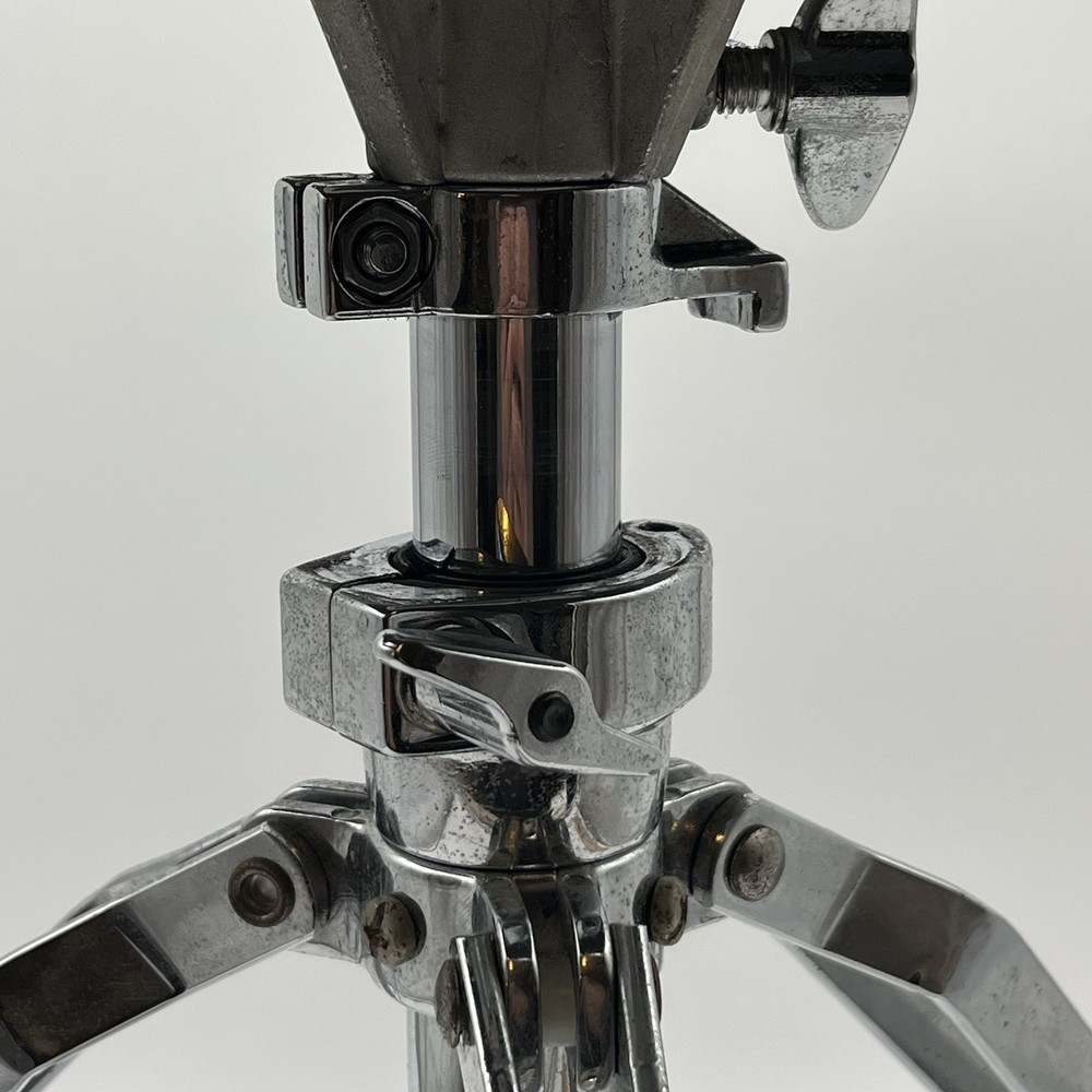 Drum Throne Adjustable Stool Round Seat Chrome Tripod Base