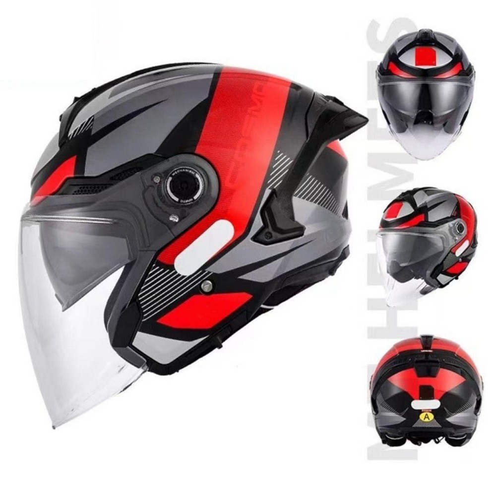 2x Helmet Visors Shield Base Replacement Left and Right Accessories for MT Cosmo