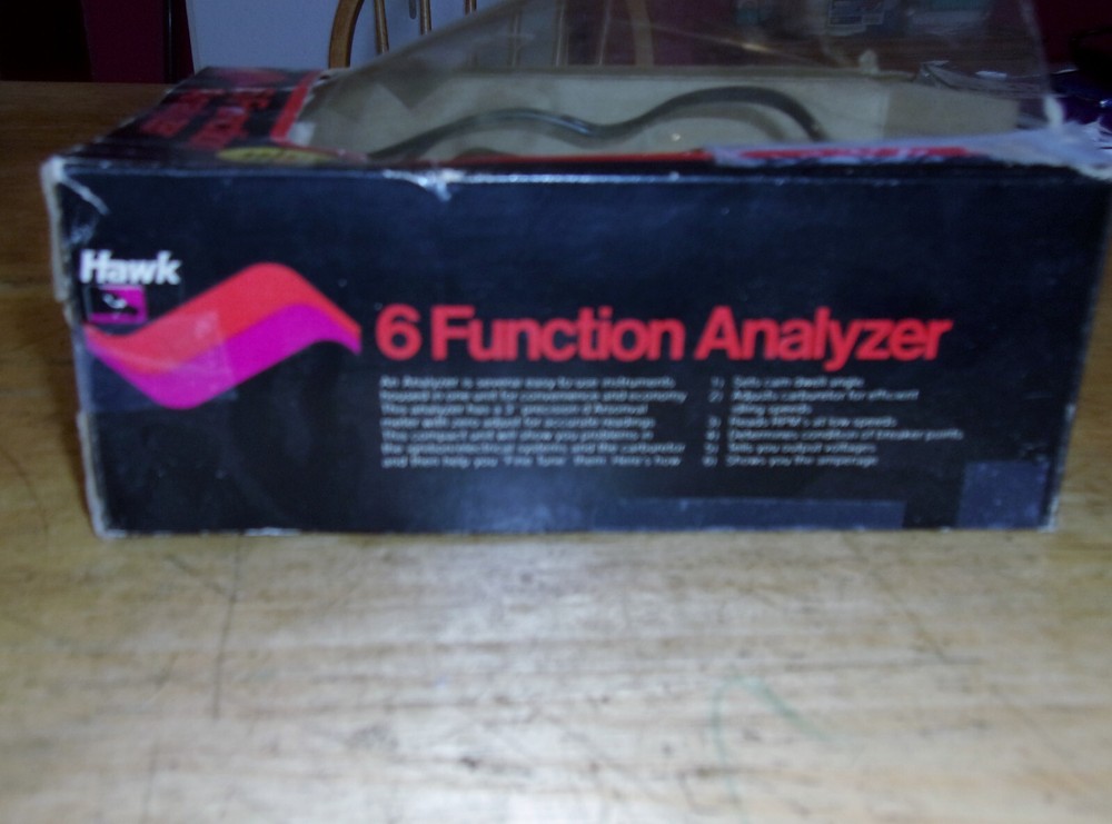 VINTAGE HAWK 6 FUNCTION ANALYZER