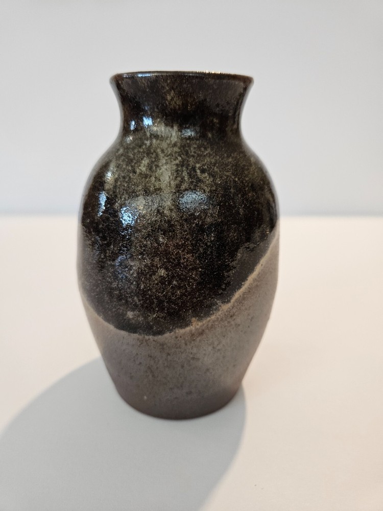 ART POTTERY VASE TWO TONE