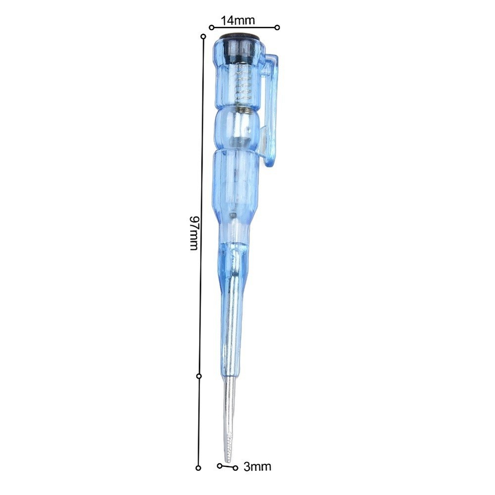 3pc Electric Test Pen Kit Portable Screwdriver Tool for Electrical Testing