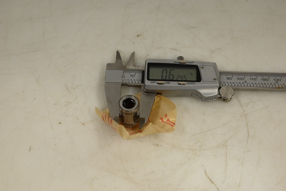 Thomson A61014 Ball Bushing Linear Bearing, 3/8" Inside Diameter