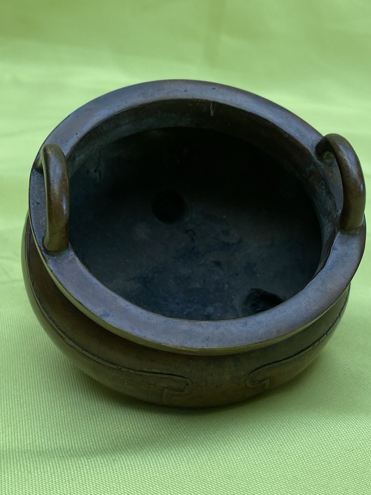 Copper incense burner